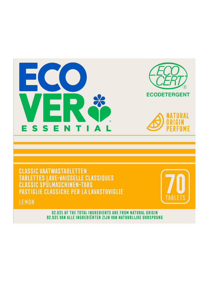 Экологичные таблетки для посудомоечной машины Ecover Essential 70шт (Ecocert)